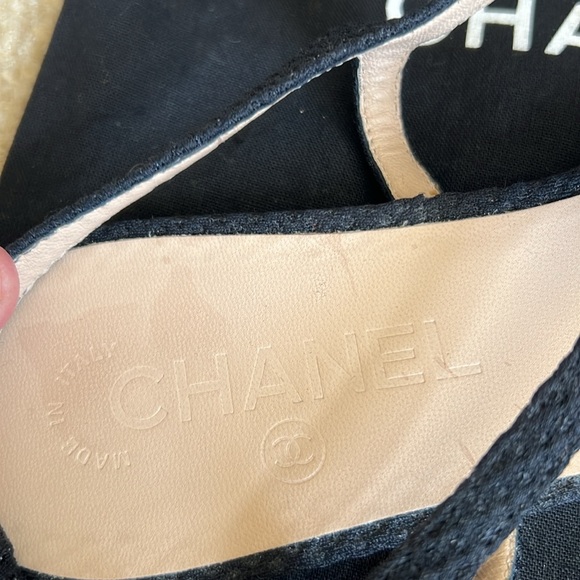 Chanel CC logo sandals - Picture 5 of 6